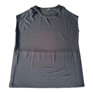 COS PONCHO STYLE TUNIC WITH SIDE SLITS